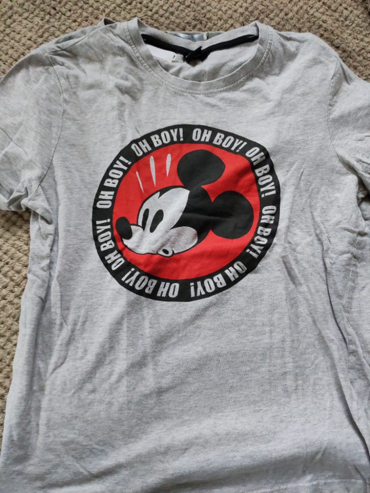 Disney T-shirt Mickey gris Oh Boy! Disney
