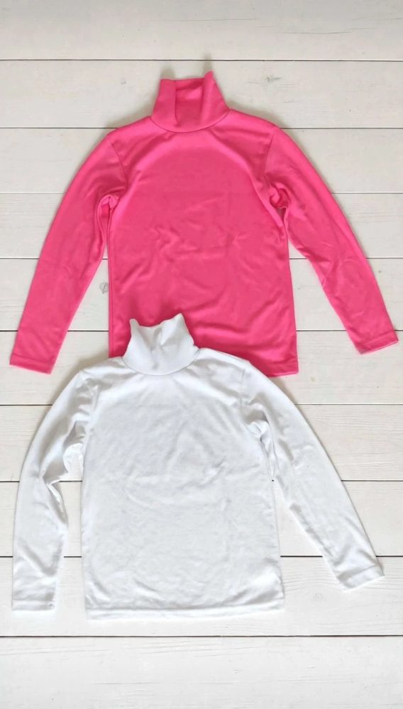Yvon Lot de 2 sous-pulls à col roulé pour enfant (taille 10 ans) de la marque Yvon