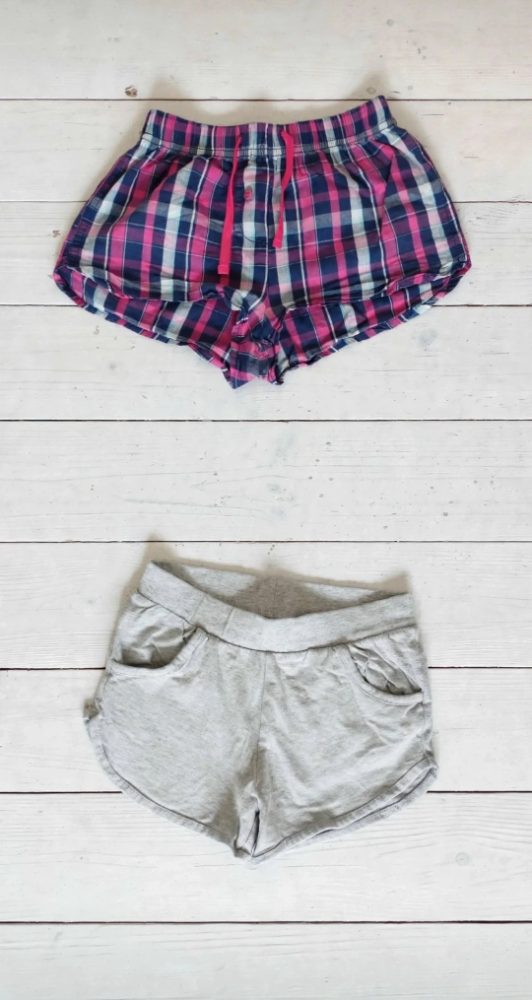 Pepperts Lot de 2 shorts de nuit bas de pyjama Pepperts fille Taille 6-8 ans / 122-128