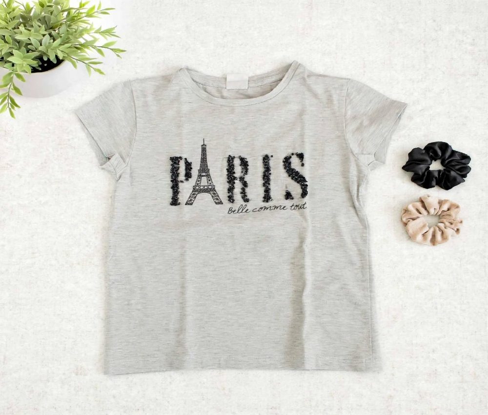 Zara T-shirt Zara enfant Paris « Belle comme toi »
