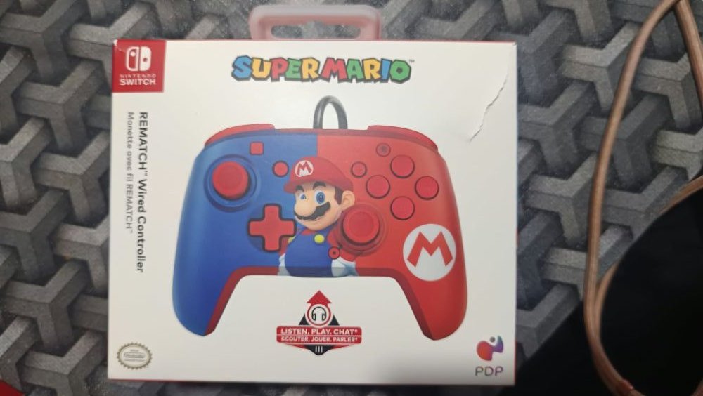 Hori Manette Mario Nintendo Switch