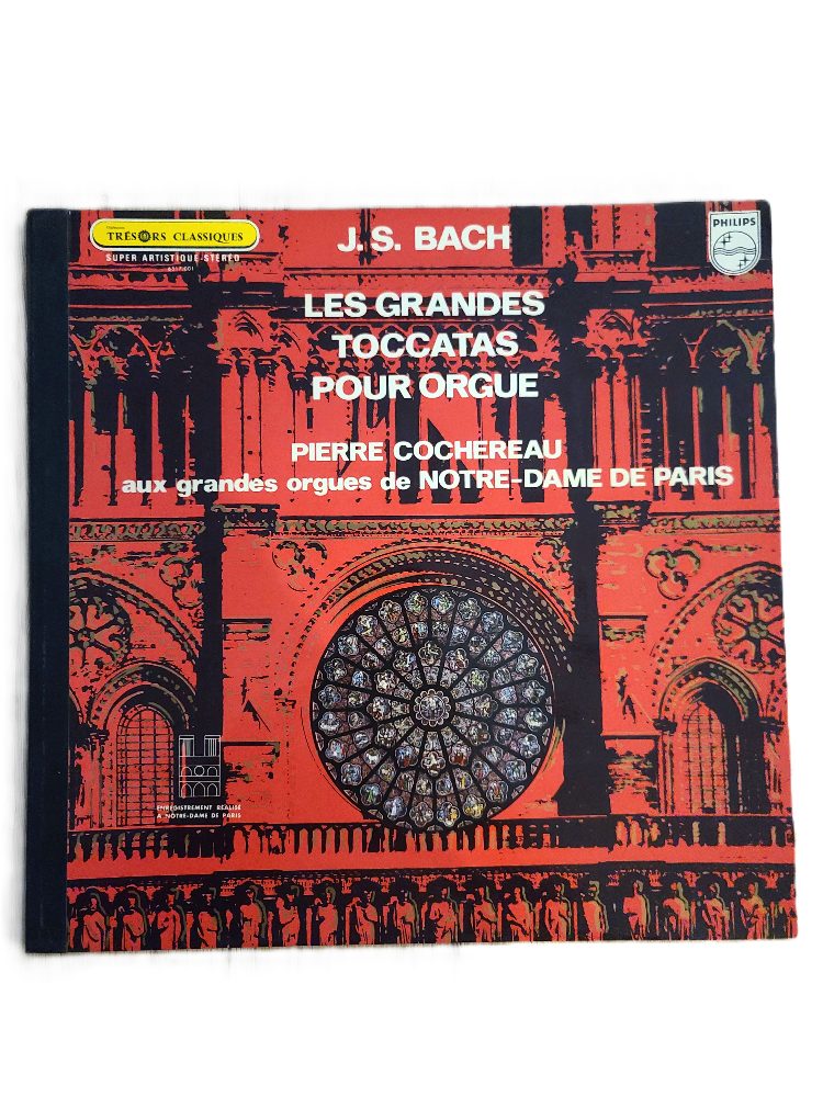 Sans marque Vinyle LP J.S. Bach / Pierre Cochereau – Les Grandes Toccatas Pour Orgue (Philip