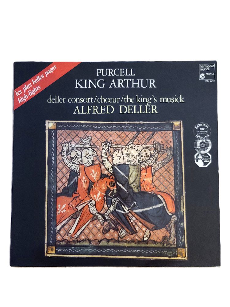 Sans marque Vinyle LP Henry Purcell – King Arthur Extraits Alfred Deller Harmonia Mundi NM
