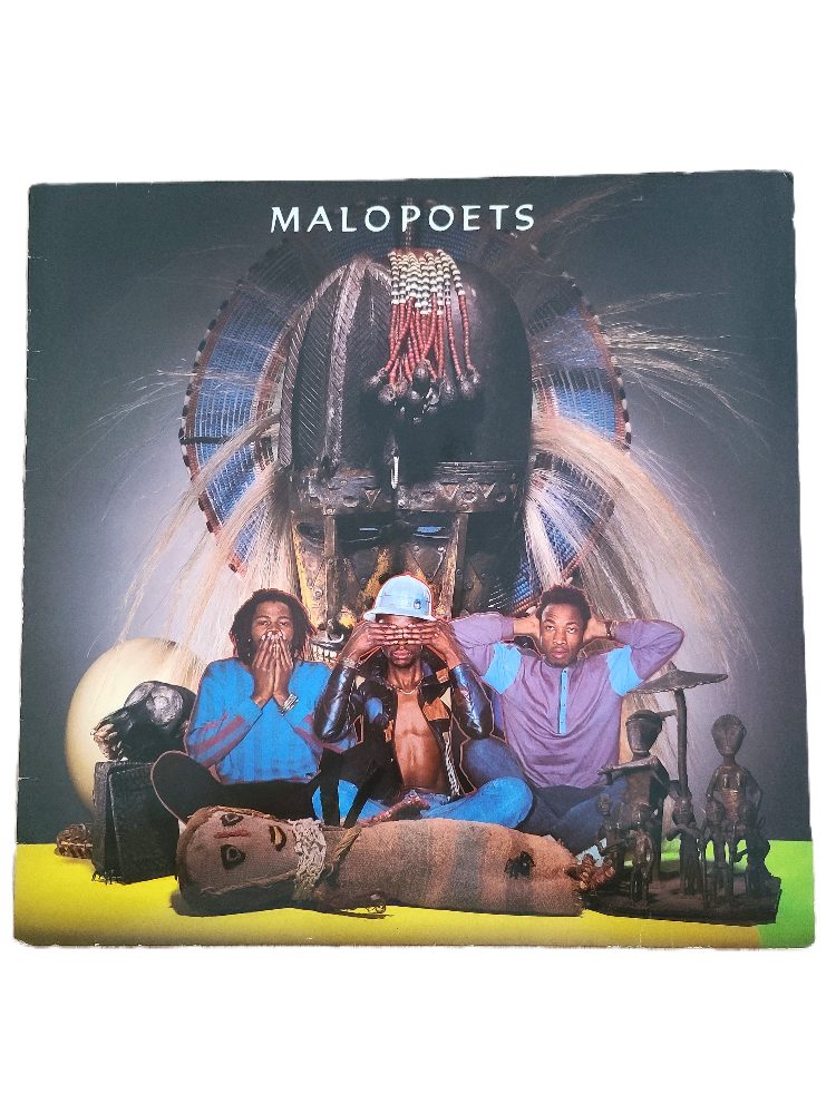 Sans marque Vinyle LP Malopoets – Malopoet EMI America 1985 Afro-Pop VG/VG