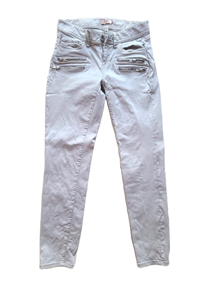 DDP Pantalon Jean DDP Slim Beige Clair T34