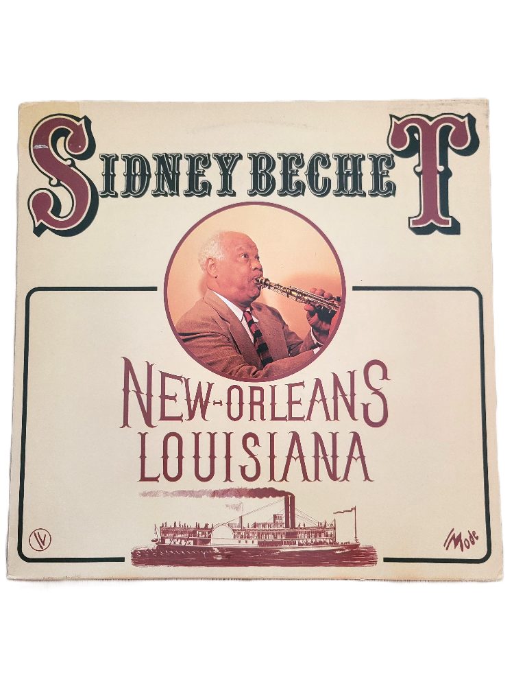 Sans marque Vinyle LP Sidney Bechet – New-Orleans, Louisiana (Pressage France 1981)
