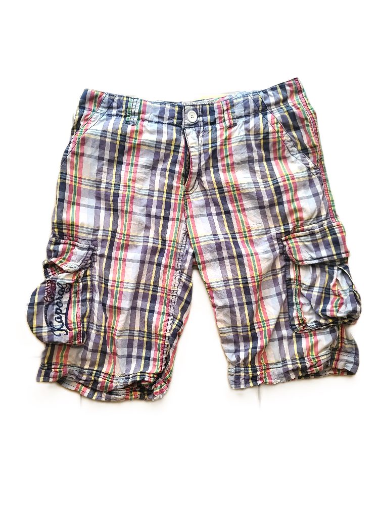 Kaporal Short cargo Kaporal Finesco carreaux multicolore