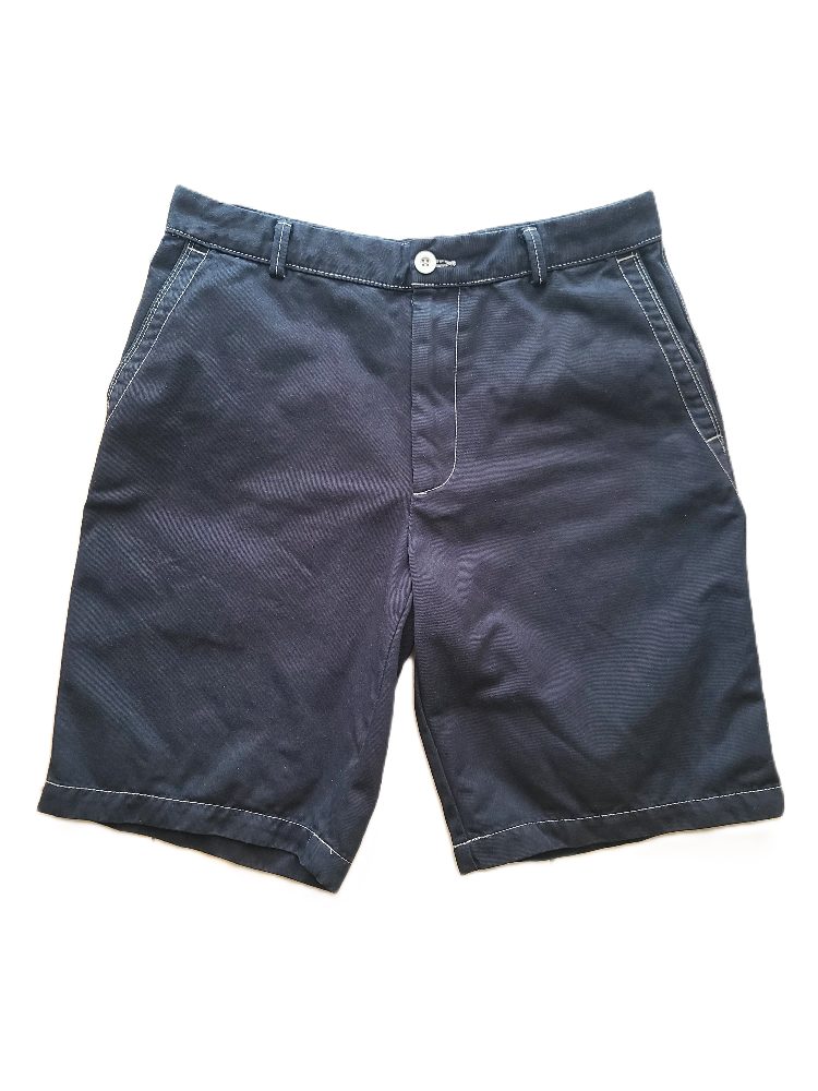 Dockers Bermuda en toile de coton noir Dockers – Coutures contrastées – Taille 42 (US 32