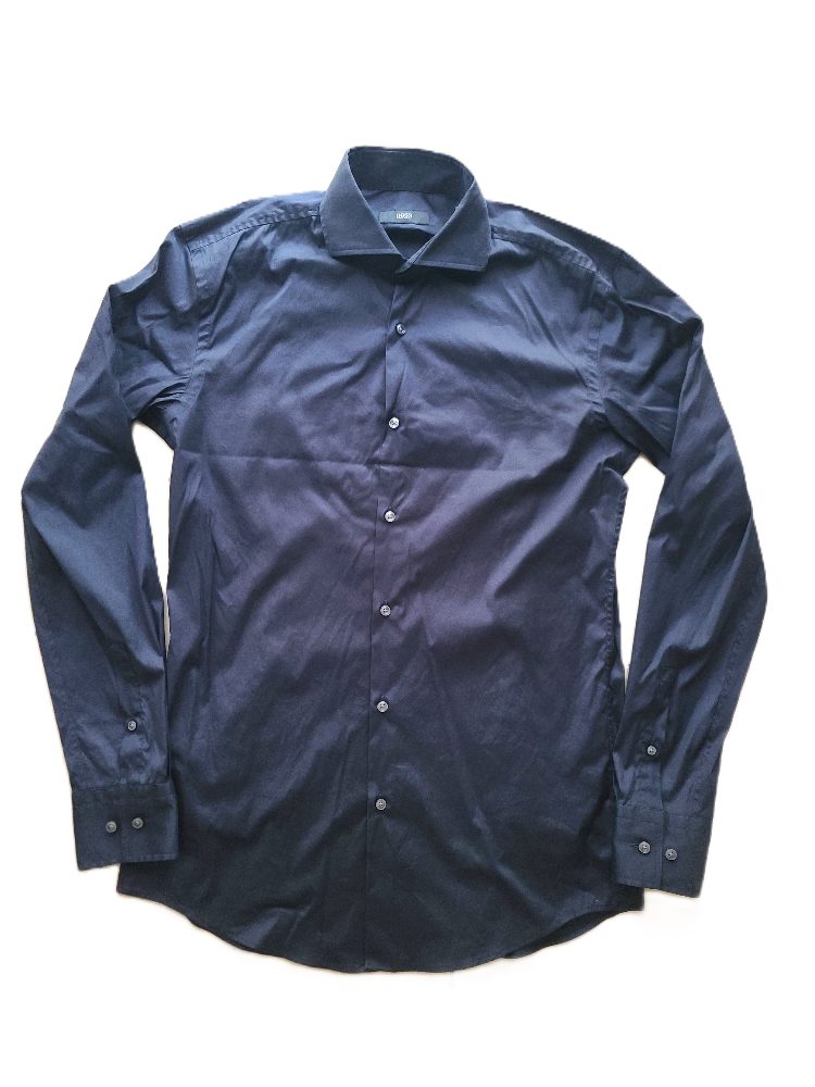 Hugo Boss Chemise homme Hugo Boss Jason bleu marine taille 37 S