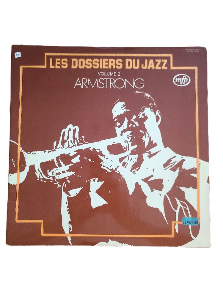 MFP Double Vinyle LP Louis Armstrong - Les Dossiers du Jazz Vol 2 (1975)