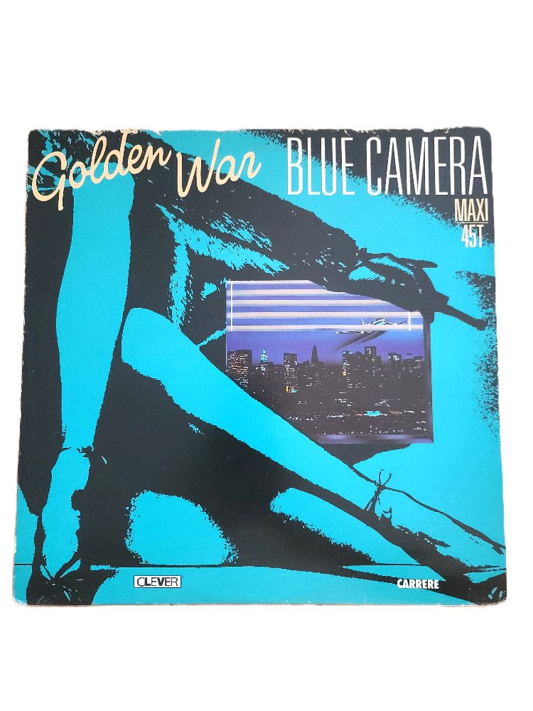 Sans marque Maxi 45T Blue Camera – Golden War (1986) – Italo-Disco / Synth-Pop