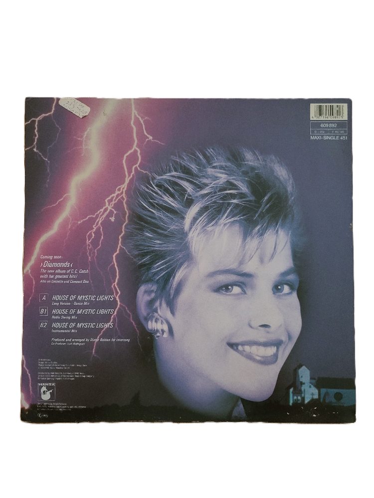 Hansa Vinyle C.C. Catch - House Of Mystic LightsMaxi Vinyle 45T C.C. Catch House Of My