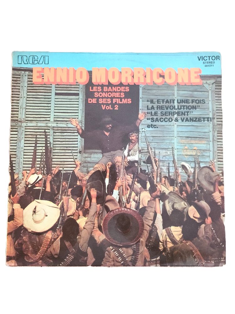 RCA Victor Vinyle 33T Ennio Morricone Les Bandes Sonores Vol 2 RCA 1973 - VG/Fair