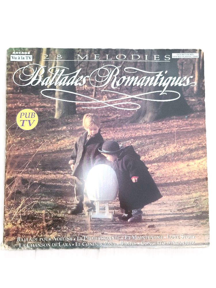 Arcade Double Vinyle 33T Diamond Orchestra Ballades Romantiques Arcade 1989 - VG+/G+