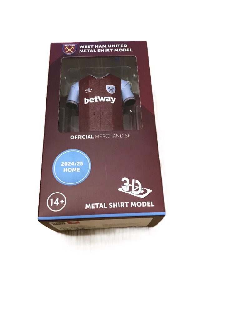 Umbro Maillot Métal 3D West Ham United Neuf Étiquette Saison 2024-2025