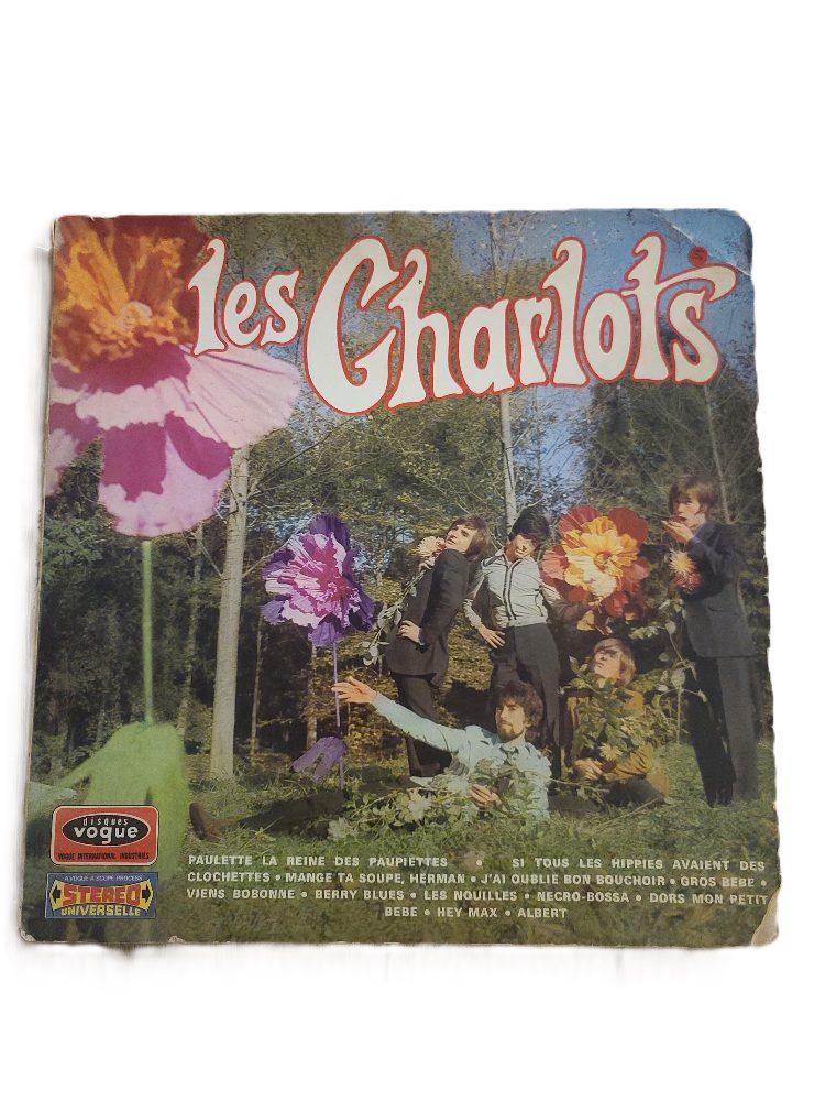 Vogue Vinyle LP Les Charlots Charlow-Up Original Disques Vogue 1967 Gatefold G+ G+