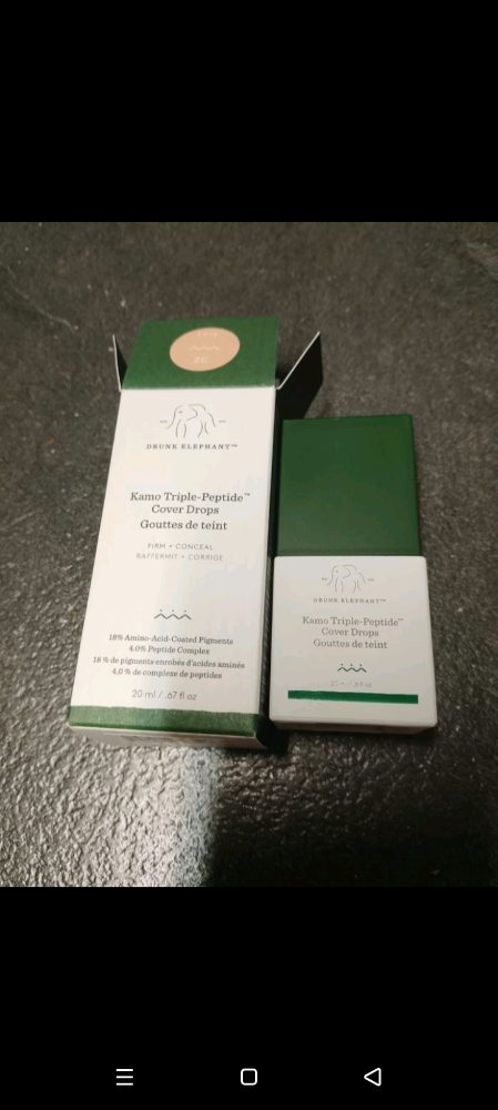Drunk Elephant Drunk Elephant Kamo Triple-Peptide Cover Drops