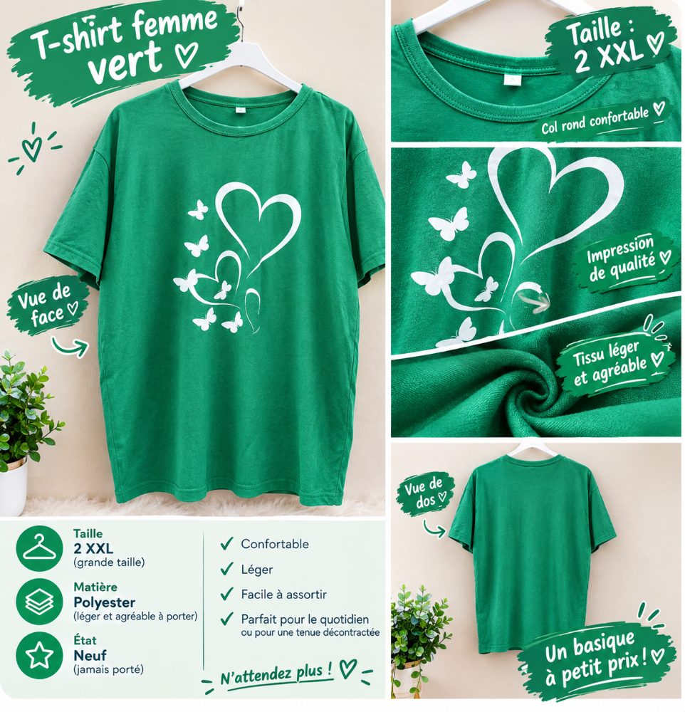 Sans marque T-shirt femme