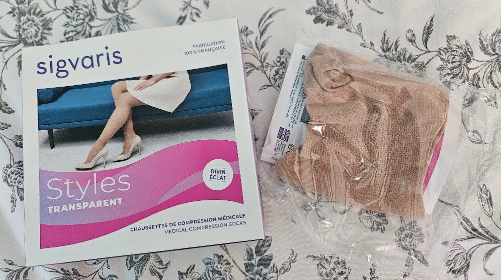 Sigvaris Sigvaris Styles Transparent Chaussettes Compression Beige