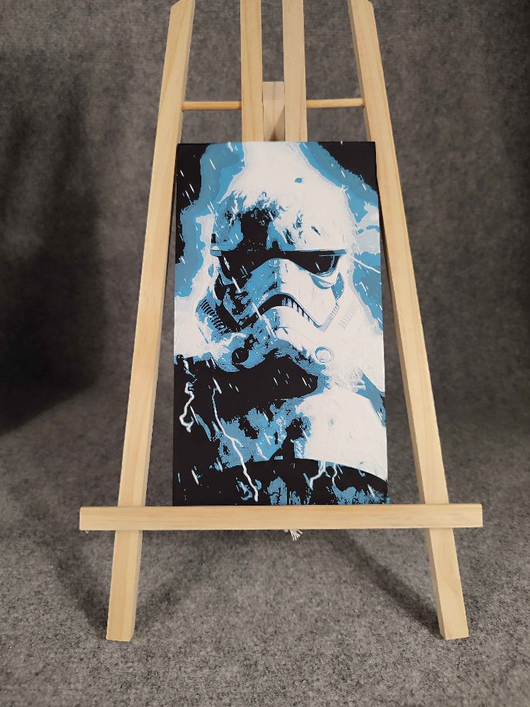 StarWars Tableau 3D Collector "Stormtrooper" – Art Mural Star Wars Bon état