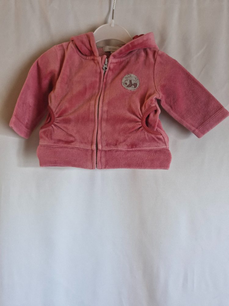 tex baby Gilet Capuche Zippé Tex Baby 3 Mois