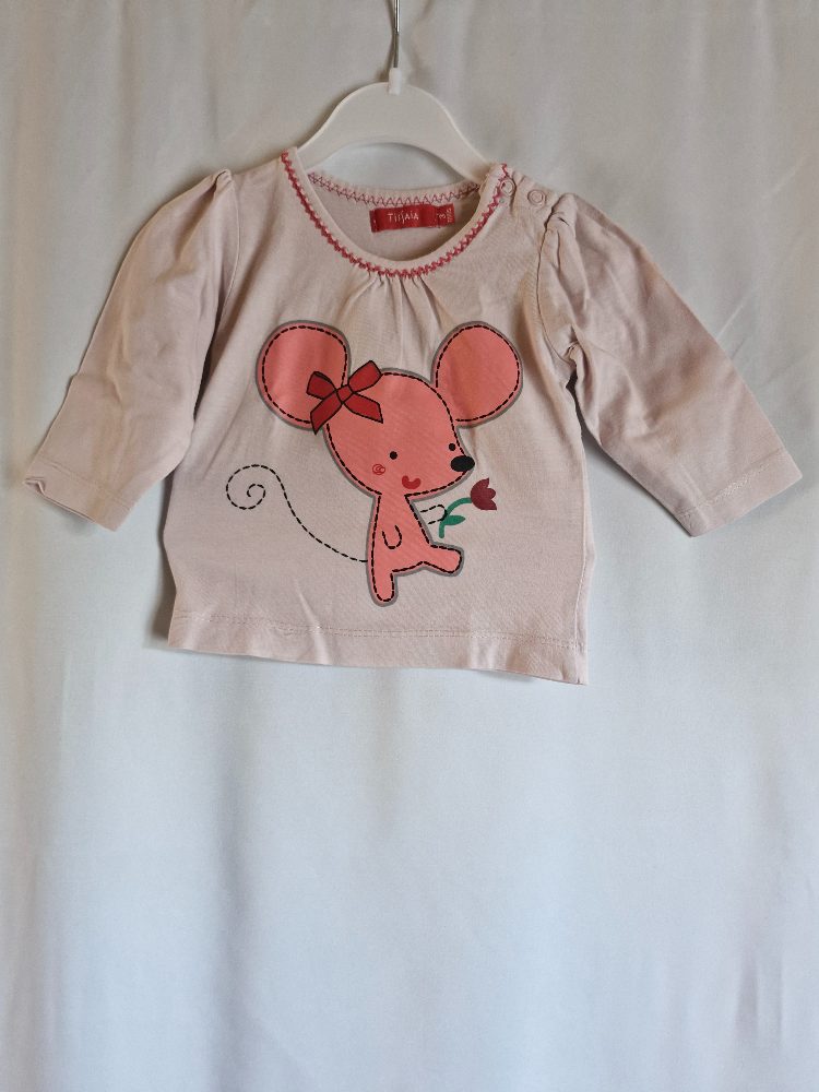 tissaia T-shirt manches longues Tissaia 3 mois