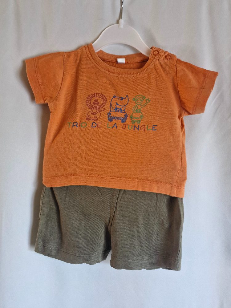 Adidas Ensemble 2 pièces T-shirt Short 3 Mois