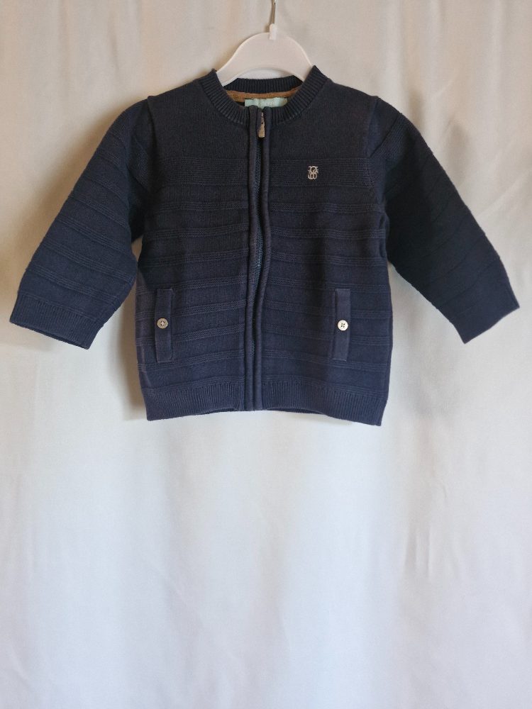 obaĩbi Cardigan Zippé Obaïbi 12 Mois
