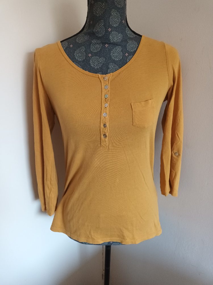 Camaïeu Blouse manches longues - Moutarde - Camaïeu Taille 1 (S)