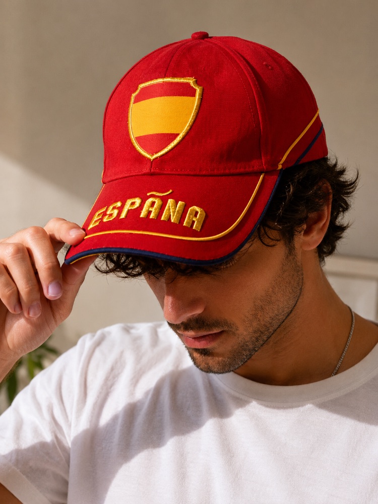 Sans marque Casquette espagnol de foot de 2008 en très bon état taille unique