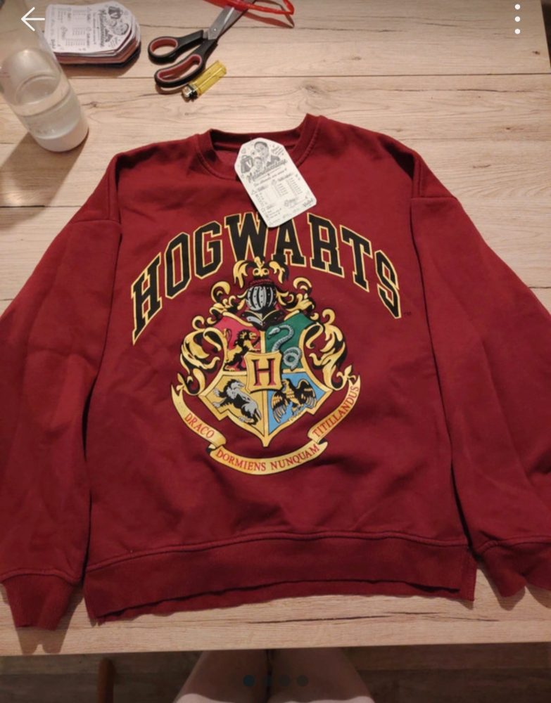 Harry Potter Sweatshirt Hogwarts Harry Potter femme