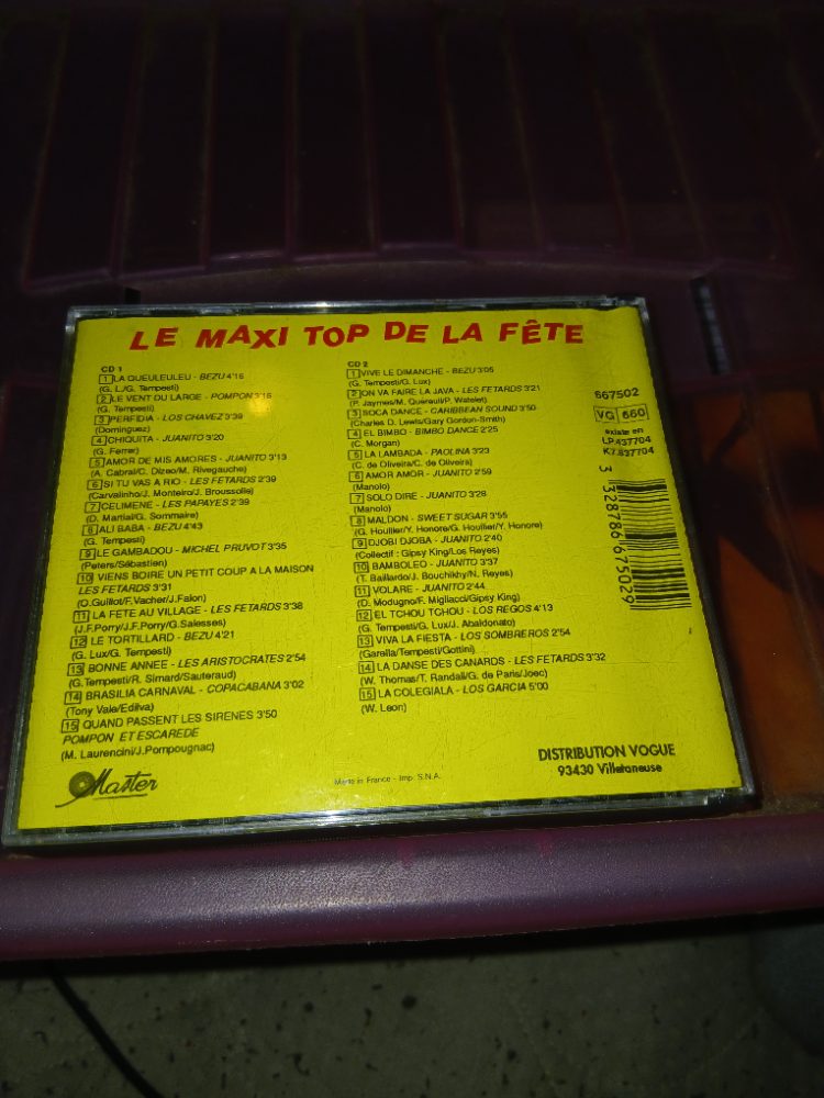 Vogue Le Maxi Top de la Fête - Double CD compilation
