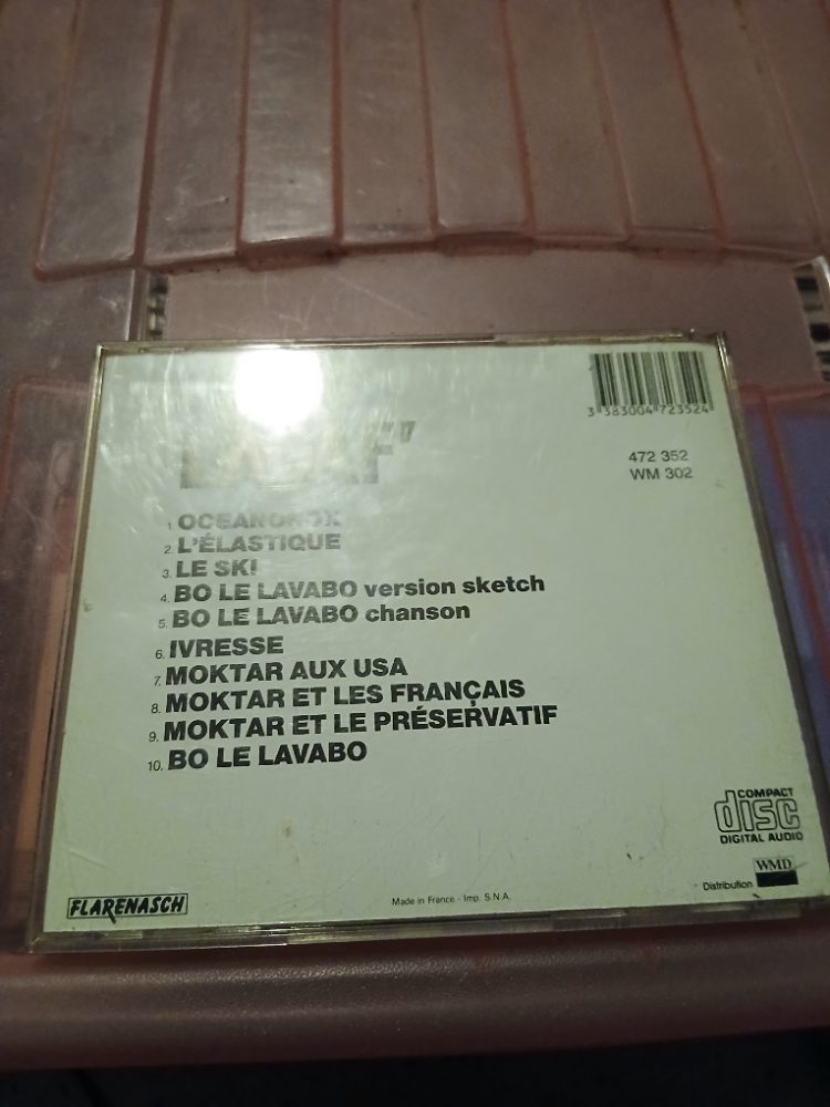 Flarenasch CD Lagaf' - Histoire d'en rire (inclus Bo Le Lavabo)