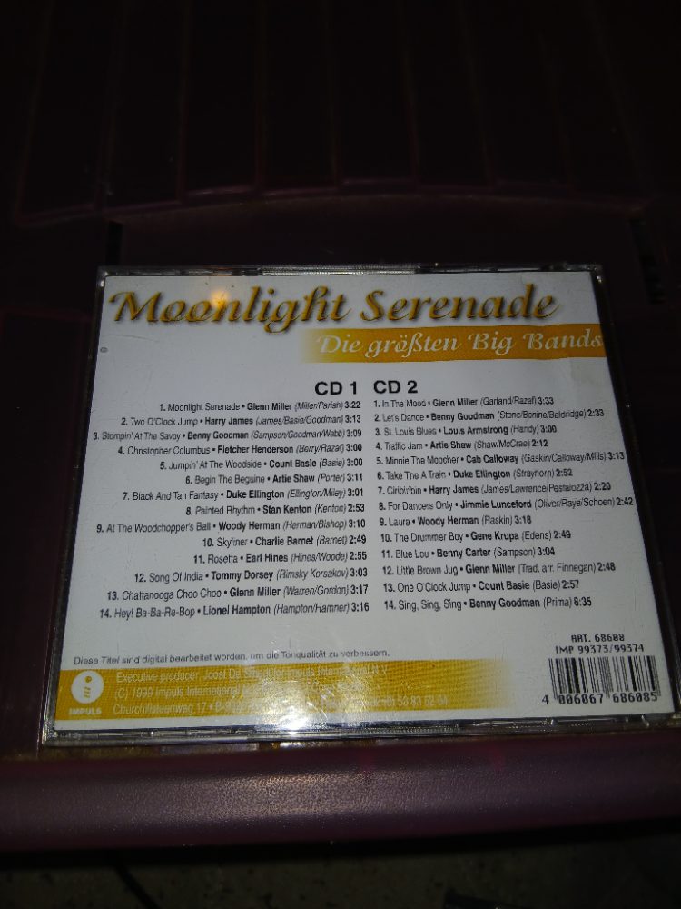 Sans marque Moonlight Serenade - Die größten Big Bands (2 CD)