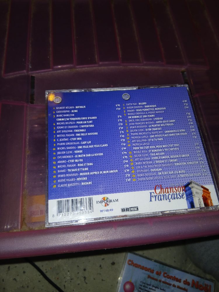 Sans marque Coffret CD Chanson Française - 2 CD