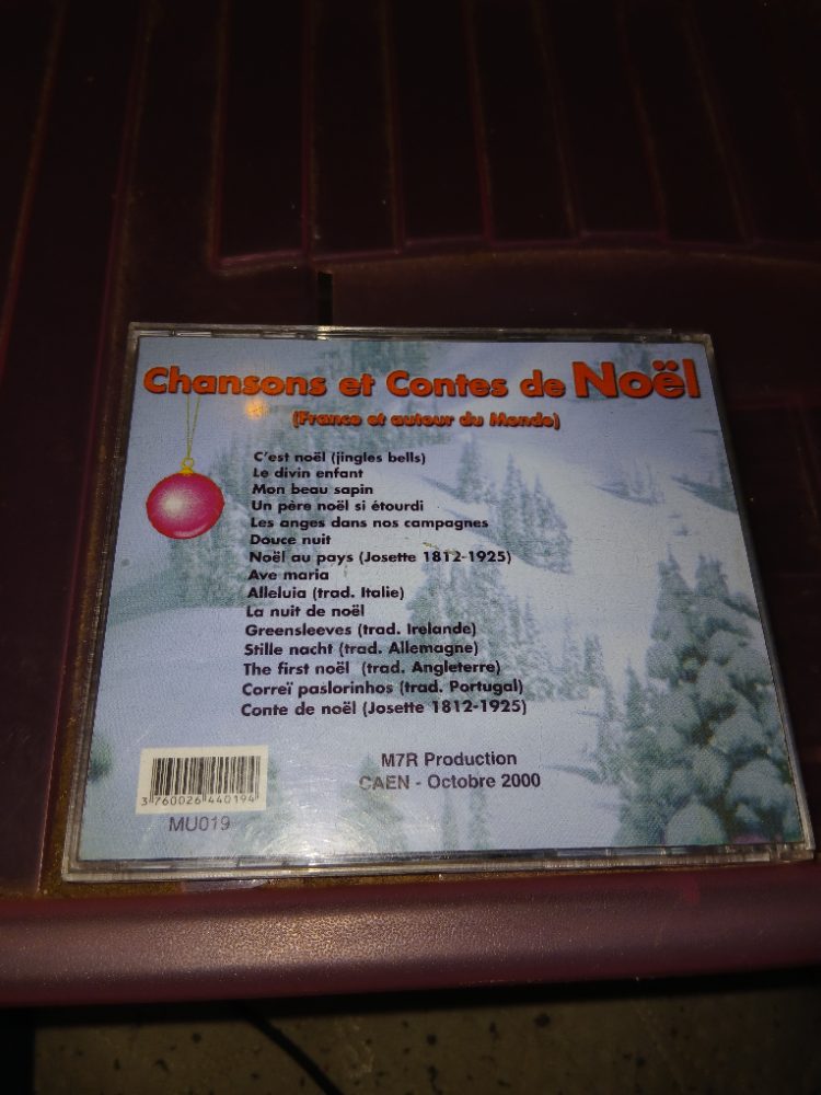 M7R Production CD Chanson et Contes de Noël - M7R Production 2000