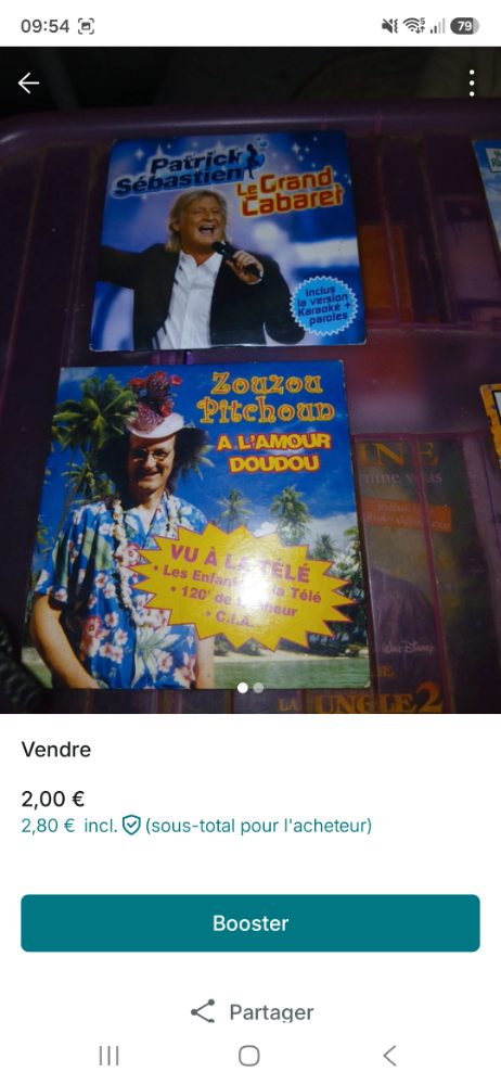 Sans marque Lot 2 DVD Patrick Sébastien et Zouzou