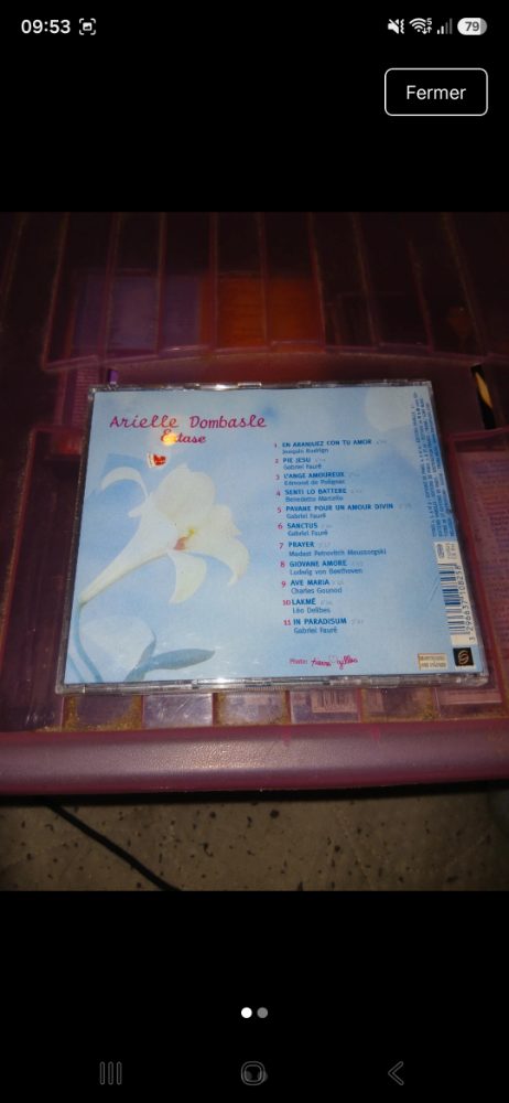 Arielle Dombasle CD Arielle Dombasle - Bleu