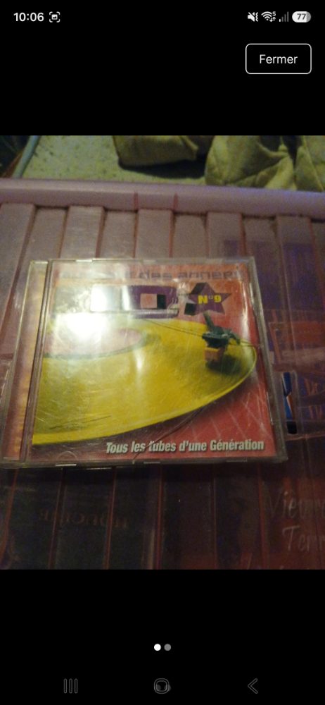 Sans marque CD Tous les tubes d'une génération