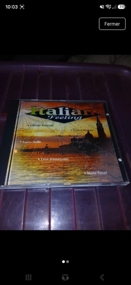 Sans marque CD Italian Feeling - Compilation musicale