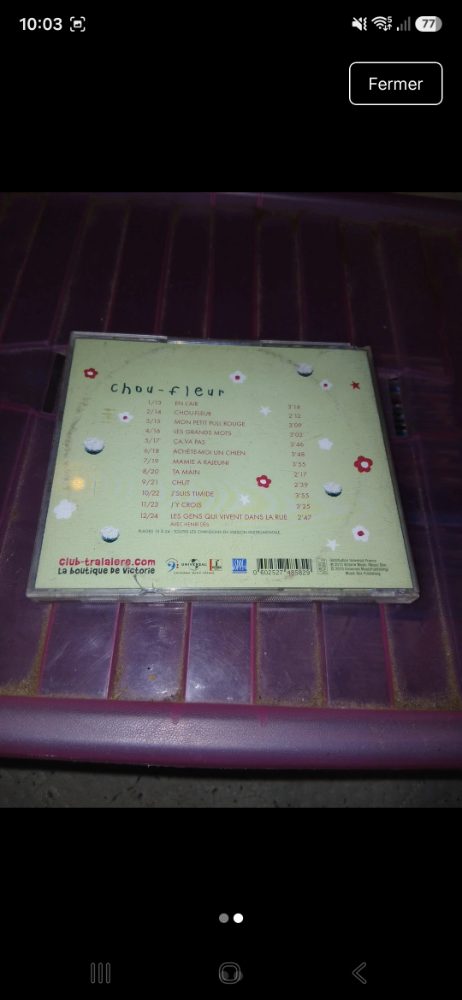 Sans marque CD Chou-Fleur - Album musical