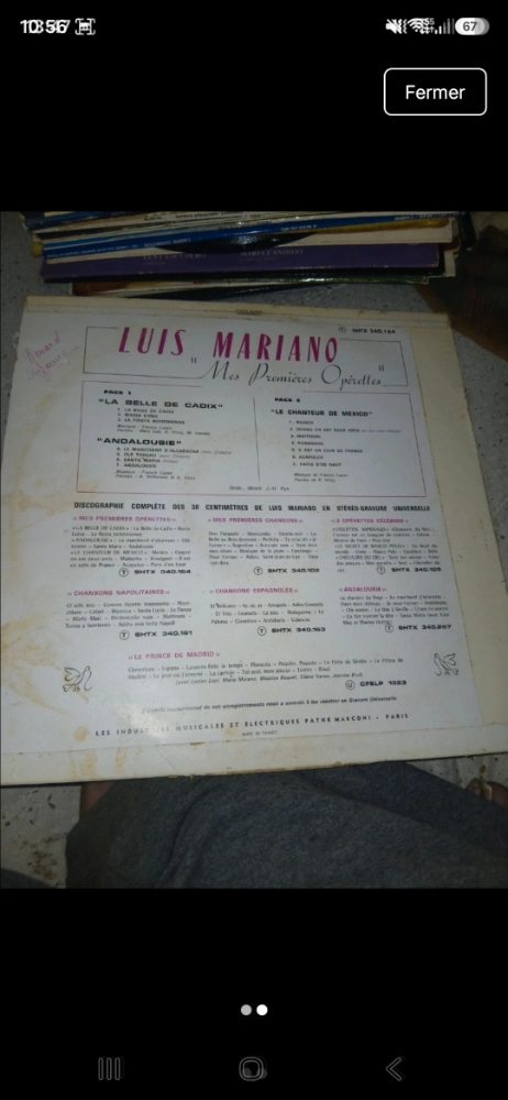 Luis Mariano Luis Mariano - Mes premières opérettes - Vinyle