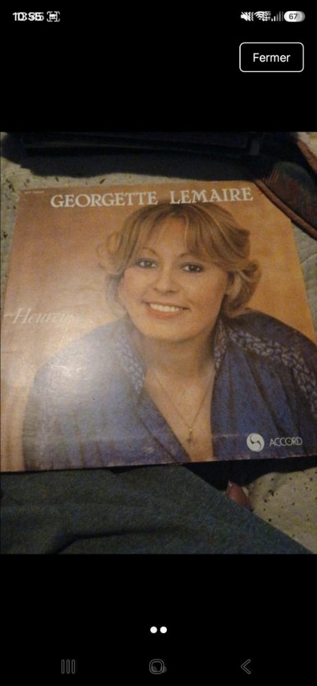 Accord Disque vinyle Georgette Lemaire