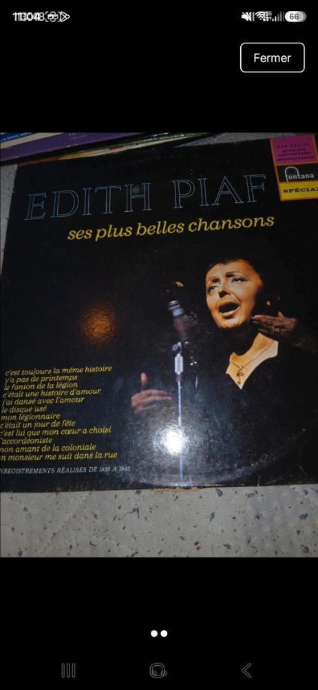 Pathé Edith Piaf - Ses plus belles chansons - Vinyle