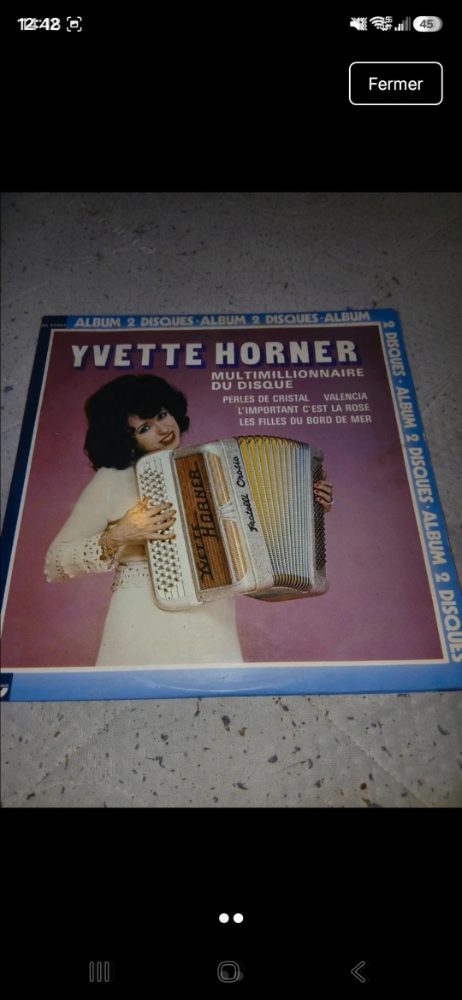 Yvette Horner Yvette Horner - Album 3 disques accordéon