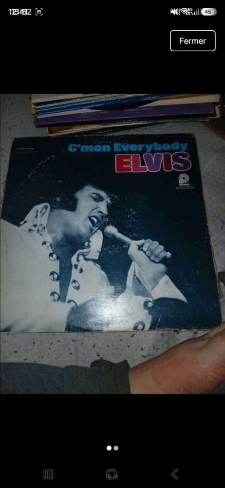 Sans marque Vinyle Elvis Presley C'mon Everybody