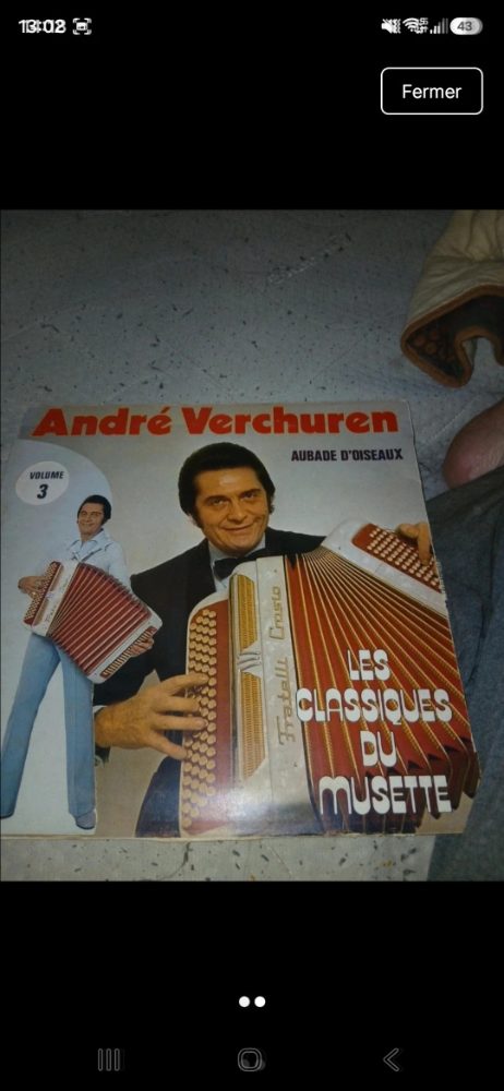 André Verchuren André Verchuren - Classiques du Musette - Vinyle