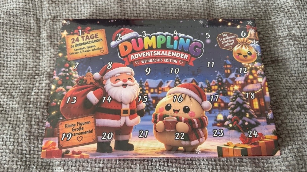 Sans marque Calendrier Avent  Dumpling