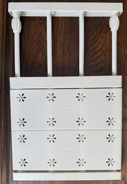Sans marque Étagère Télescopique Extensible / Séparateur d'Armoire Réglable (Neuf)