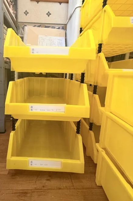 Sans marque Bacs à Bec Superposables Industriels XXL